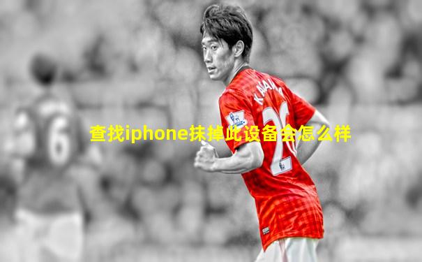 查找iphone抹掉此设备会怎么样