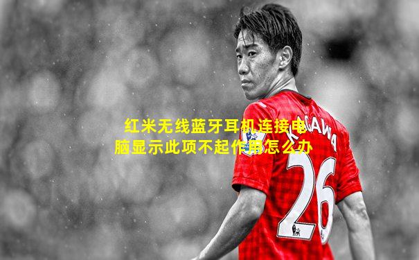 红米无线蓝牙耳机连接电脑显示此项不起作用怎么办