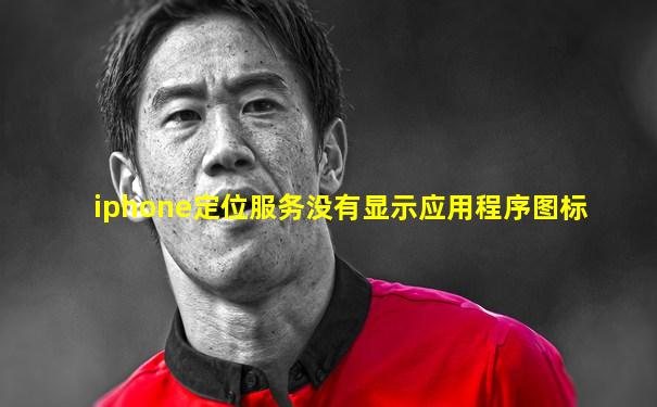 iphone定位服务没有显示应用程序图标