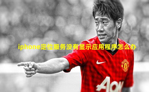 iphone定位服务没有显示应用程序怎么办