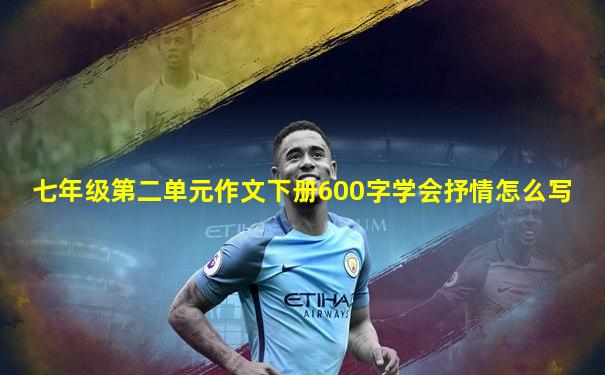 七年级第二单元作文下册600字学会抒情怎么写