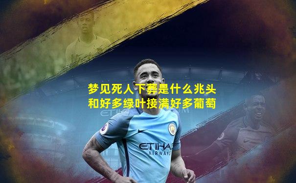 梦见死人下葬是什么兆头和好多绿叶接满好多葡萄